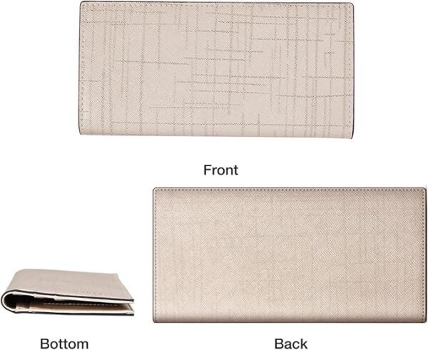 FOXER Bi-Fold Wallets for Women Credit Card Holders Large Capacity with RFID Blocking Paper Money Pocket - Image 3