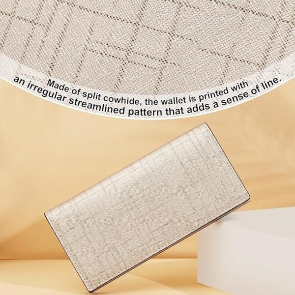 FOXER Bi-Fold Wallets for Women Credit Card Holders Large Capacity with RFID Blocking Paper Money Pocket - Image 5