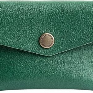 Mini Envelope Wallet for Women – Handmade from the Finest Full-Grain Hides – Features Two Interior Pockets with Secure Snap Closure – Bacalar